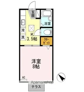 シャルマンS【1階】の間取り