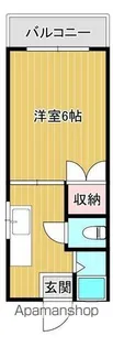 サンシャイン上之園【202号室】の間取り