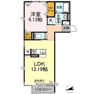 グランドウィン京【2階】の間取り