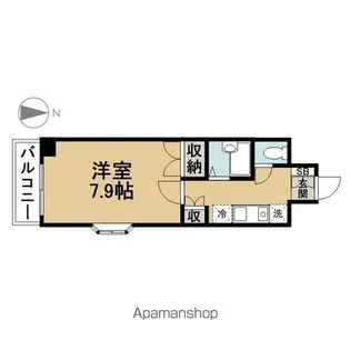 プラムメゾンⅤ【103号室】の間取り