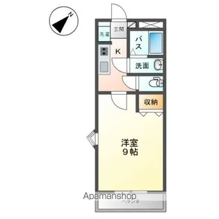 エポックハシマⅡ【1階】の間取り