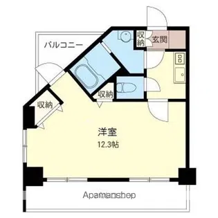 LASANTE品川シーサイドⅡ【5階】の間取り