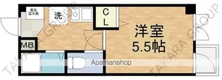 ロンモンターニュ小阪【2階】の間取り