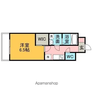 福岡県福岡市博多区千代2丁目【マンション】の間取り
