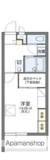 レオパレスEFINI Ⅱ【2階】の間取り