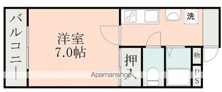 千徳マンション・ヴィラ浄行寺【5階】の間取り