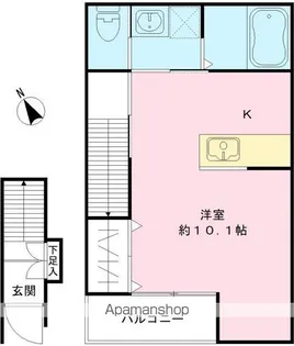 WELLーBEING和泉大宮【201号室号室】の間取り
