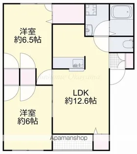 サンフラワーC【2階】の間取り