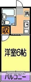 富ヶ丘ハイツ【101号室】の間取り