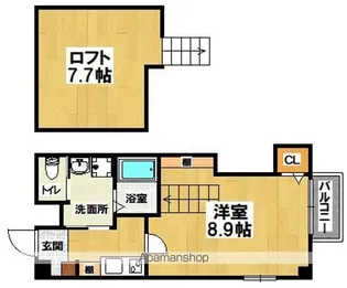 エヌエムスワサントセットウエスト【4階】の間取り