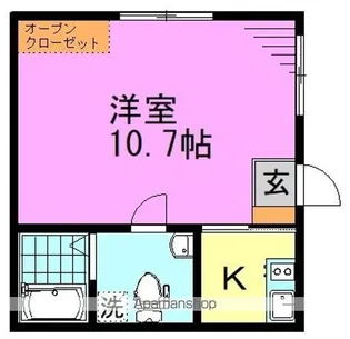 クレア高円寺【3階】の間取り