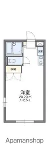 レオパレスミライ【101号室】の間取り