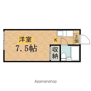 ハイムサンチルド【1階】の間取り