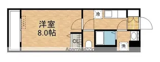 モン ルポ ロゼ【1階】の間取り