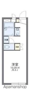 レオパレスR169SAKURAI【2階】の間取り