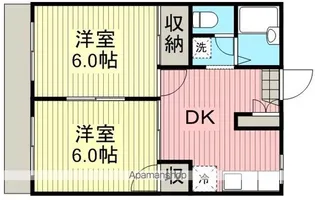 フォーブルかたばみA【1階】の間取り
