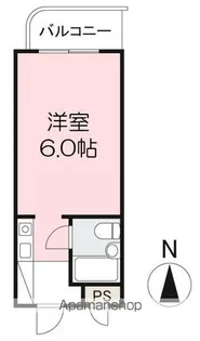 アルファ西宝町210号【2階】の間取り