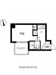 スカイコート中野南台第2【403号室号室】の間取り