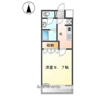 昴一番館【1階】の間取り