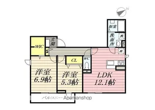 SOLANA藤沢【3階】の間取り