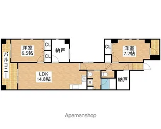 グレイスコート桜山【301号室】の間取り