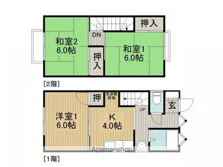 ヤマイチコーポ【B号室】の間取り