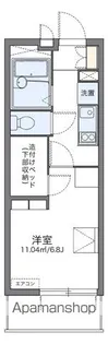 レオパレス光【106号室】の間取り