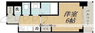 エスリードレジデンス大阪ウエストコート【7階】の間取り