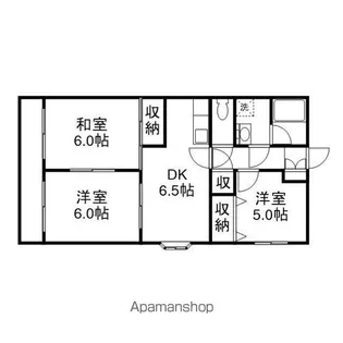 3DKの間取り画像