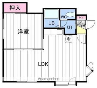 WESTOPIA【3階】の間取り