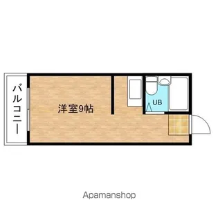 セザール大久保【2階】の間取り