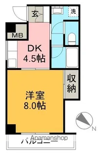 アーバンBOX【3階】の間取り