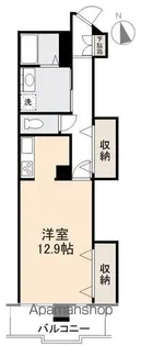 GLITTERⅢ【602号室】の間取り