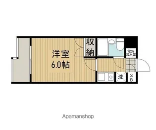 ジョイフル阿佐ヶ谷Ⅱ【2階】の間取り