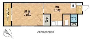 TOMOビル【4階】の間取り