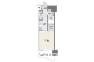 CAVANA天神【8階】の間取り