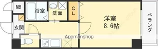 アーバンリブ【506号室号室】の間取り
