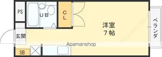 アルファハイツ【2階】の間取り