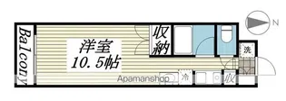 メゾン・ド・サクレ【410号室】の間取り
