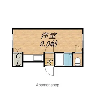 マイルームⅣ【202号室】の間取り