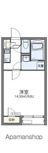 レオネクストヴィラ駒井【1階】の間取り