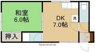 ハイツA(ハイツエー)【201号室】の間取り