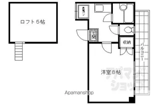ハウスミツミ【501号室】の間取り