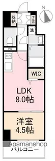 メイフェアミライエ【803号室】の間取り