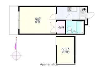 東京都杉並区高円寺南1丁目【アパート】の間取り