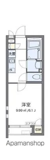 クレイノハイツヨシモト【1階】の間取り