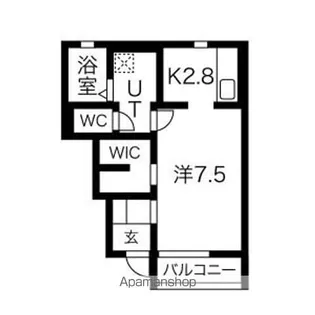 ポールスター A棟【1階】の間取り