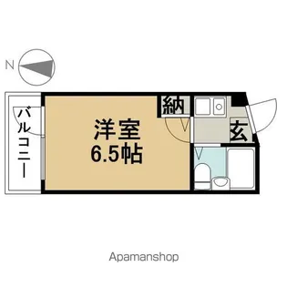 サンセット33【402号室】の間取り
