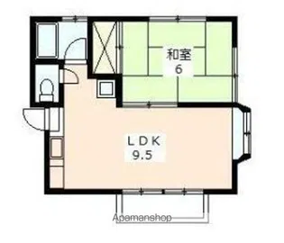サンテラスⅡ【2階】の間取り