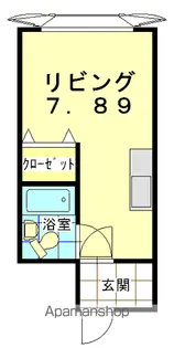 シティマンション【207号室】の間取り